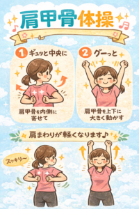 妊娠力UP肩甲骨体操