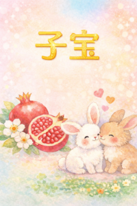 子宝の幸運舞い降りる