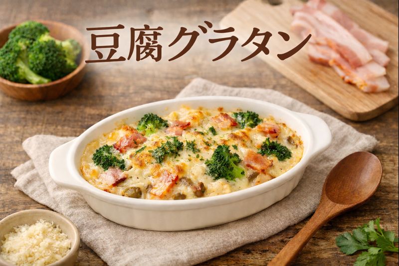 しまさん風豆腐グラタン「